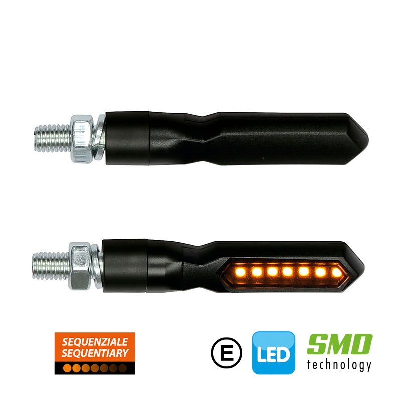 INTERMITENTES DE LED SECUENCIAL LAMPA PIERCER SQ 12V