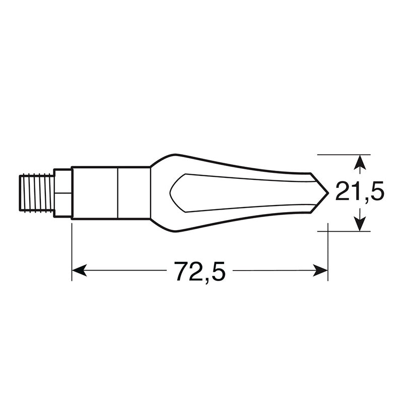 INTERMITENTES DE LED LAMPA ZEPHYR 12V