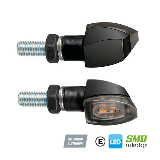INTERMITENTES DE LED LAMPA VOLT NEGRO