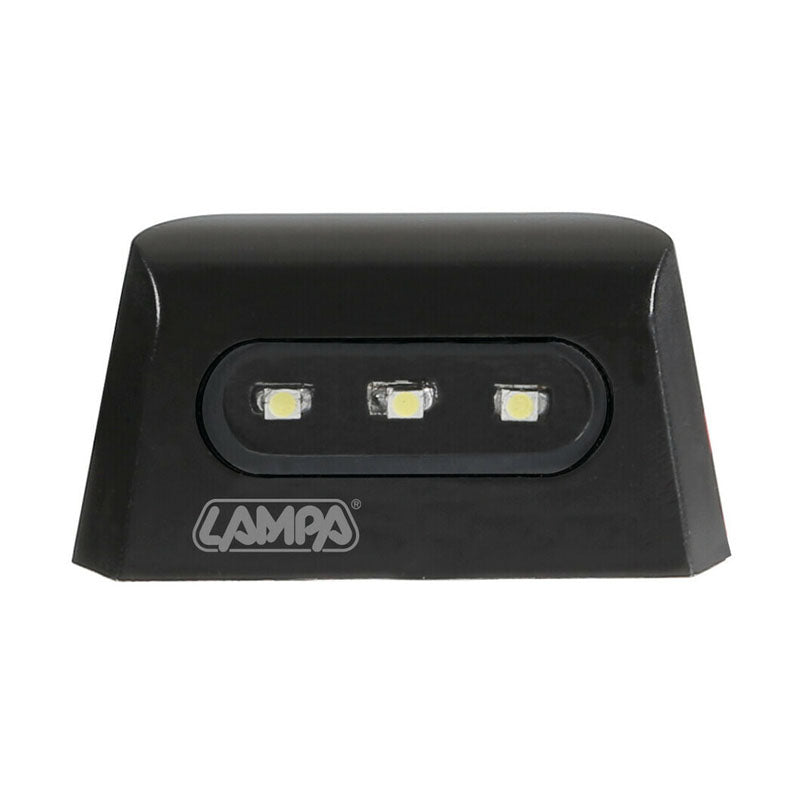 LUZ MATRÍCULA LAMPA A-ION CON 3 LED SMD 12V