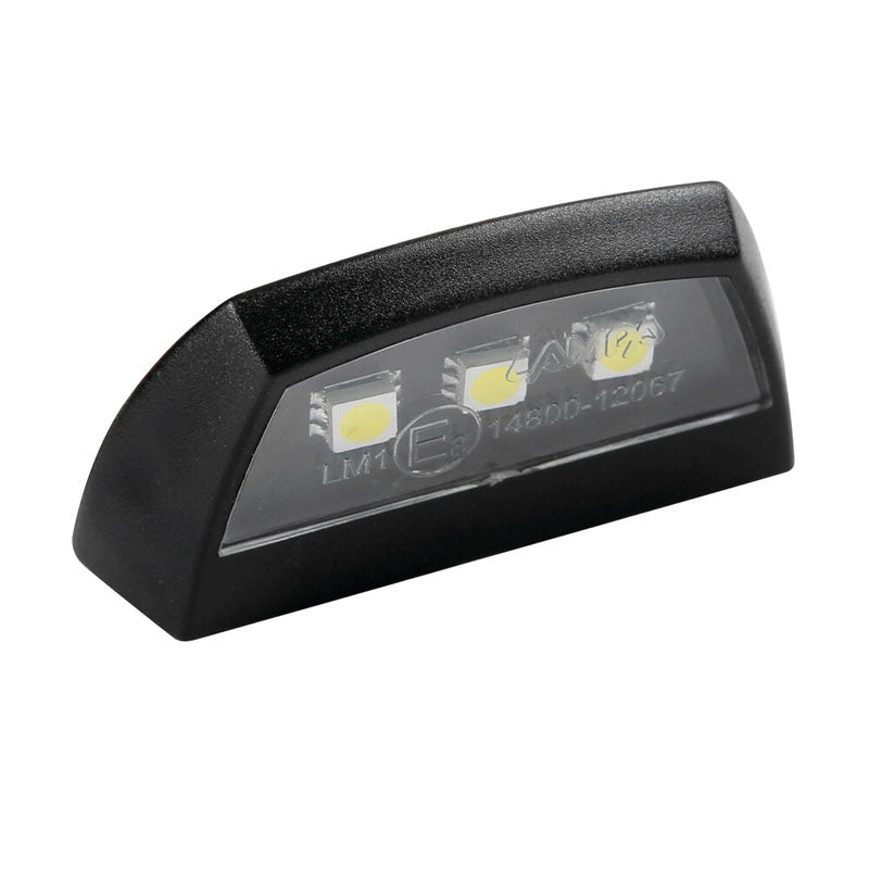 LUZ MATRÍCULA LAMPA E-ION CON 3 LED SMD 12V