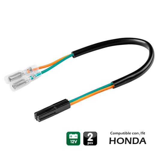 CONECTORES PARA INTERMITENTES LAMPA (2 UDS) COMPATIBLE PARA HONDA