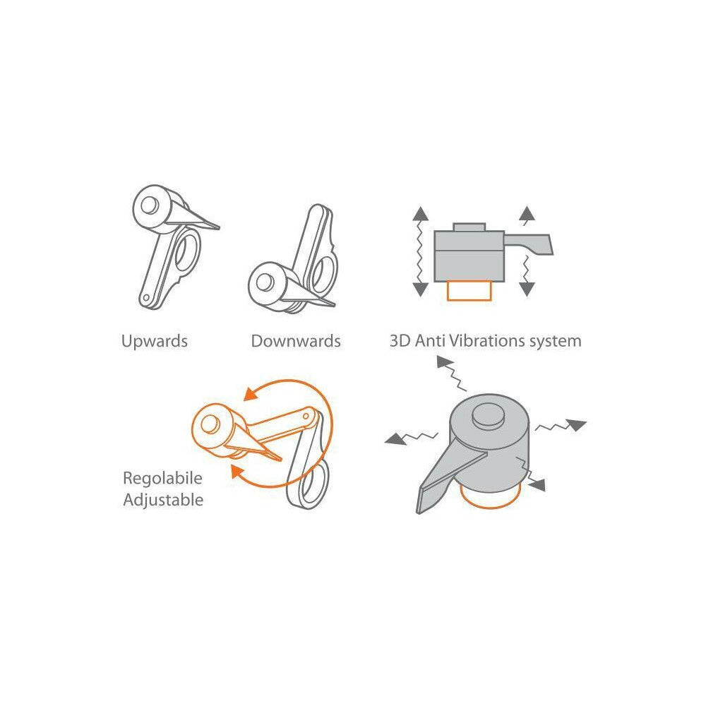 SOPORTE OPTILINE TITAN COMBO 2.0 C/DAMPER ANTIVIBRACIONES