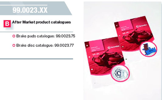 CATALOGO DISCOS BREMBO moto (99002377)