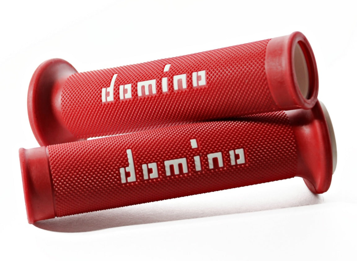 Puños Domino On Road rojo y blanco