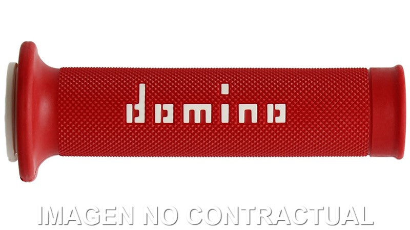 Puños Domino On Road rojo y blanco
