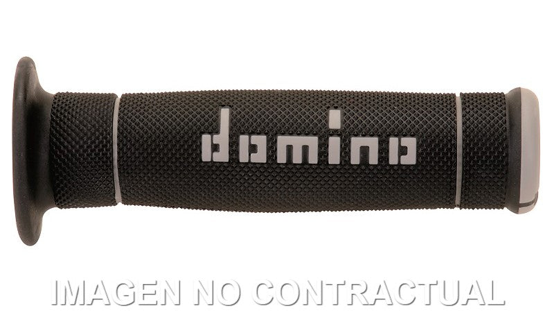 Puños Domino Trial Negro - Gris Cerrados D 22 mm L 125 mm