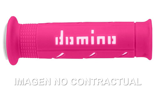 Puños Domino XM2 Super Soft Fucsia/Blanco Abiertos D 22 mm L 120-125 mm