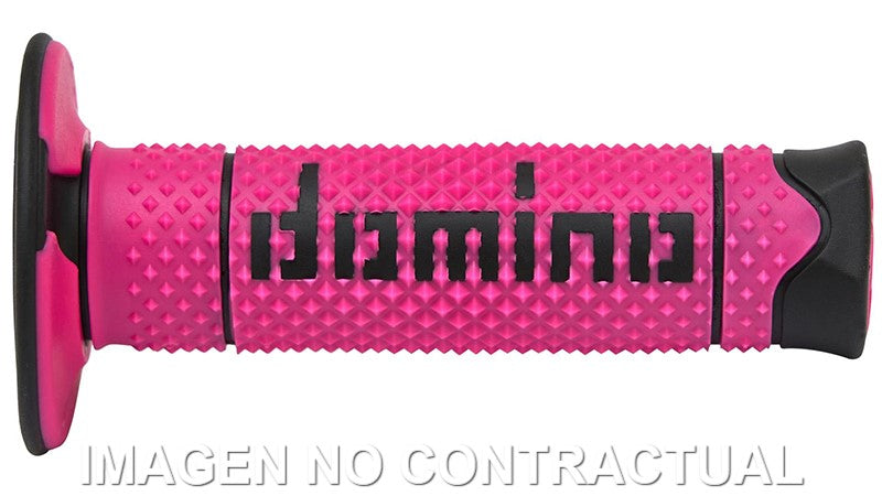 PUÑOS DOMINO DSH OFF ROAD FUCSIA - NEGRO CERRADOS