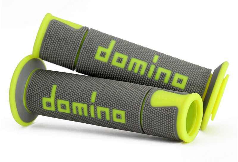 PUÑOS DOMINO ON ROAD GRIS / AMARILLO FLUOR