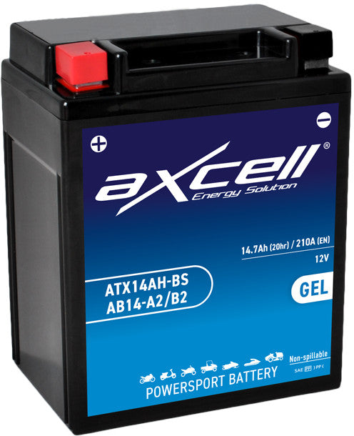 AXCELL Bateria Moto GEL ATX14AH-BSAB14-A2B2 (200036)
