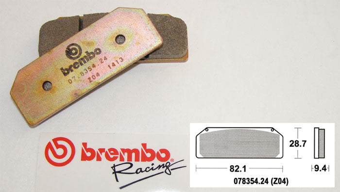 BREMBO PASTILLAS Z04 MOTOGP