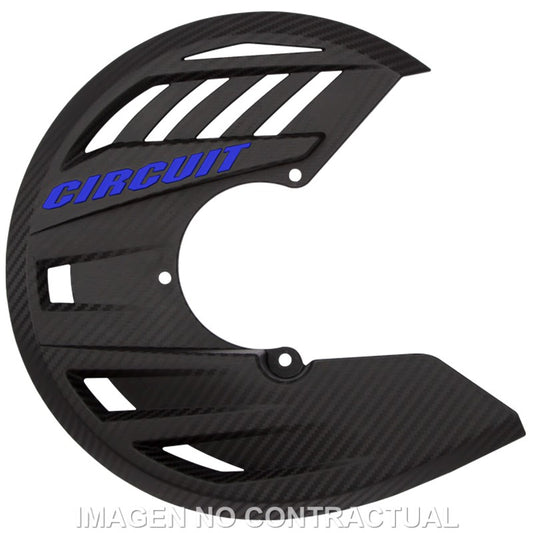 Protector Disco Circuit Carbon-Azul