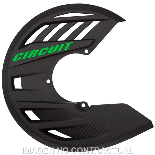 Protector Disco Circuit Carbon-Verde