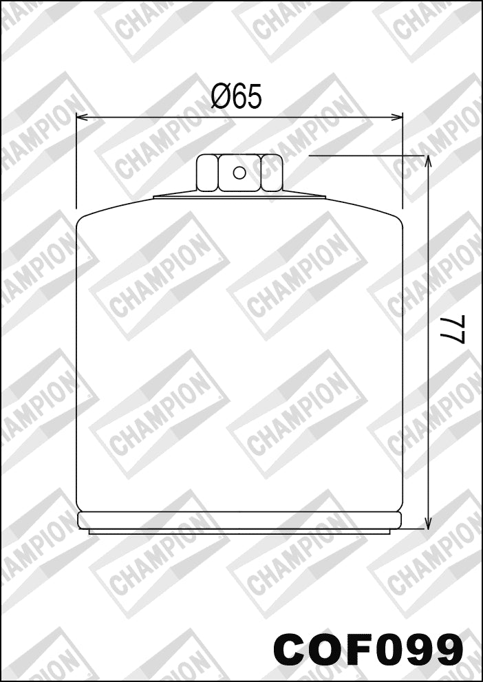 CHAMPION IBERICA (V) Filtro de aceite Champion COF099