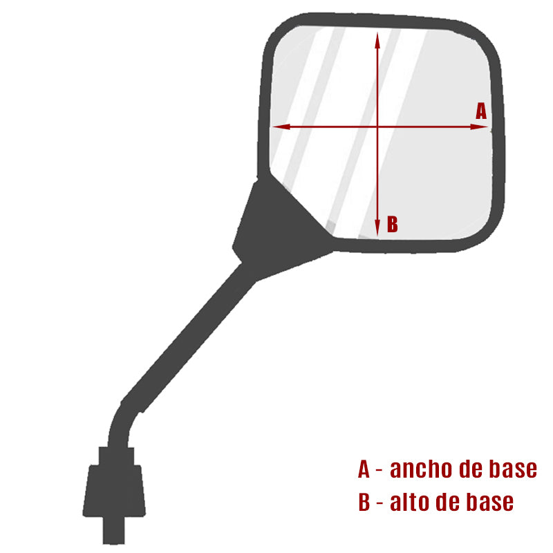 Espejo HERT BMW F 650 Izquierdo