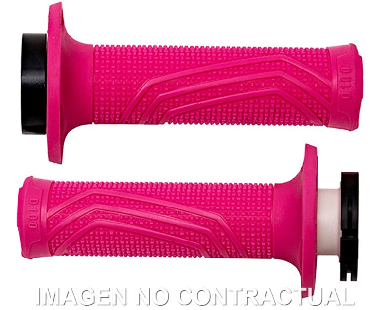 PUÑOS DOMINO D100 Con POLEAS COLOR FUCSIA