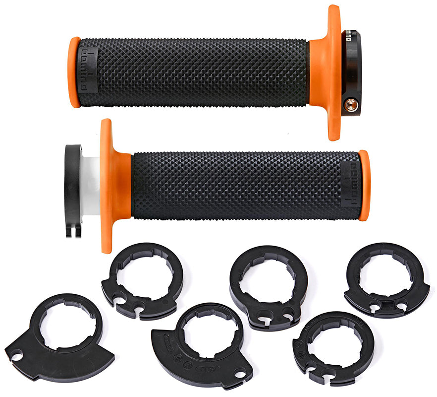 PUÑOS DOMINO D200 NEGRO / NARANJA