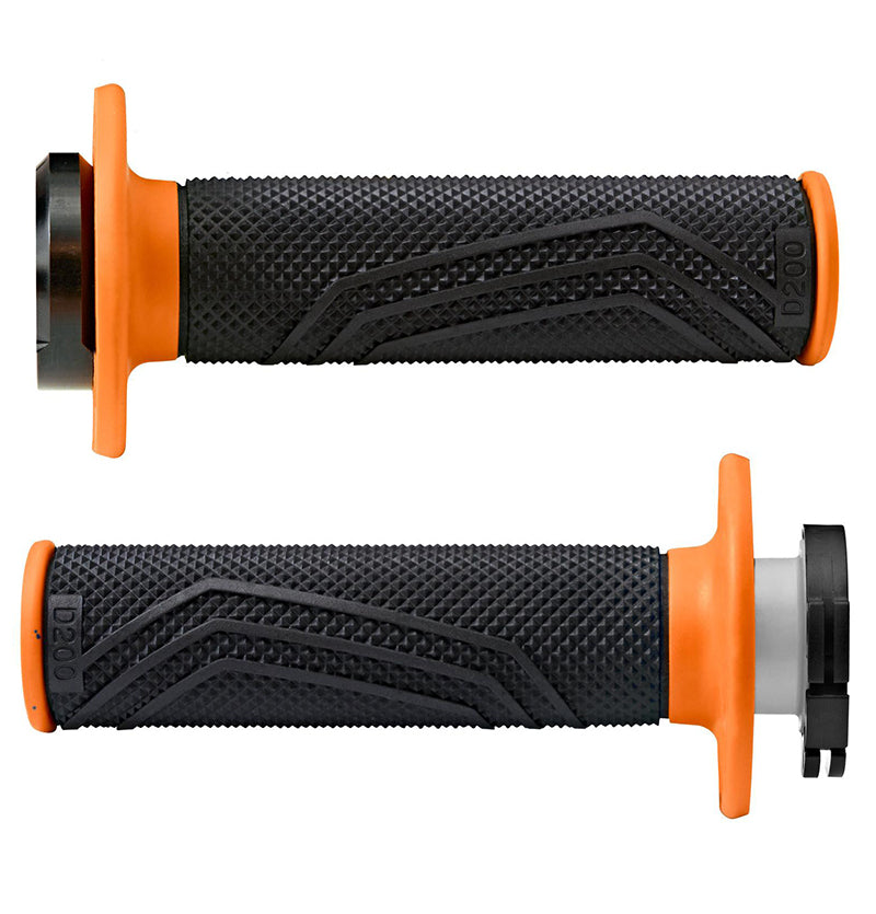 PUÑOS DOMINO D200 NEGRO / NARANJA