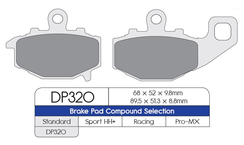 BREMBO PASTILLA DE FRENO DP320 (07KA16SP)