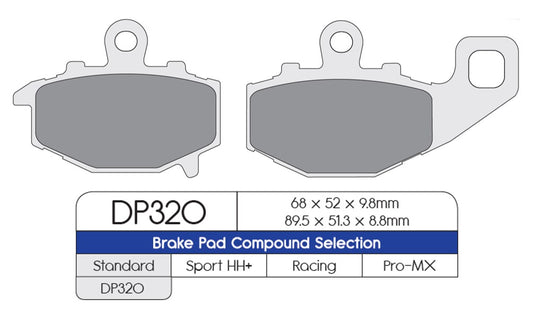 BREMBO PASTILLA DE FRENO DP320 (07KA16SP)