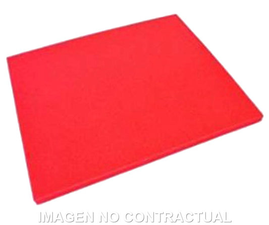 Espuma filtrante Universal recortable Artein Roja 280x330x15