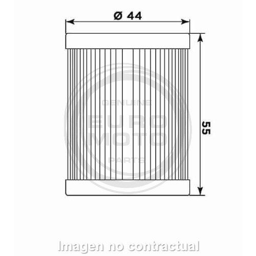 Filtro aceite Meiwa Suzuki Burgman 250/400