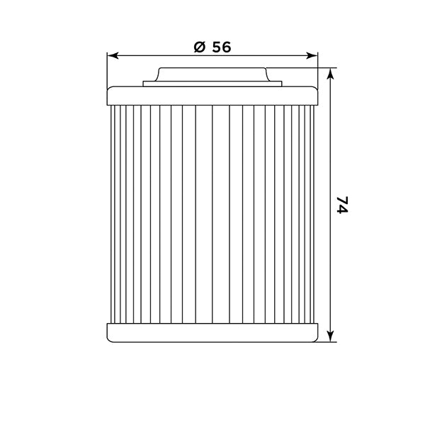 Filtro aceite Meiwa Aprilia RSV 100/S/SP