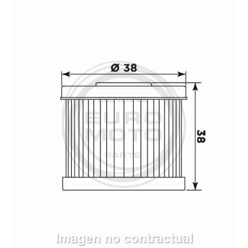 Filtro aceite Meiwa Daelim VS 125 - VT 125