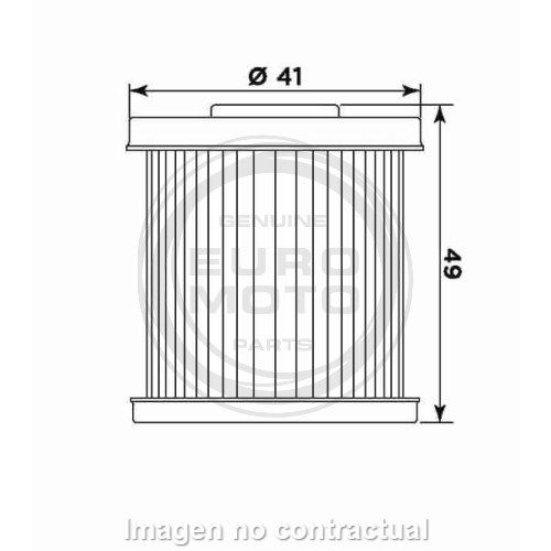Filtro aceite Meiwa Daelim NS 125