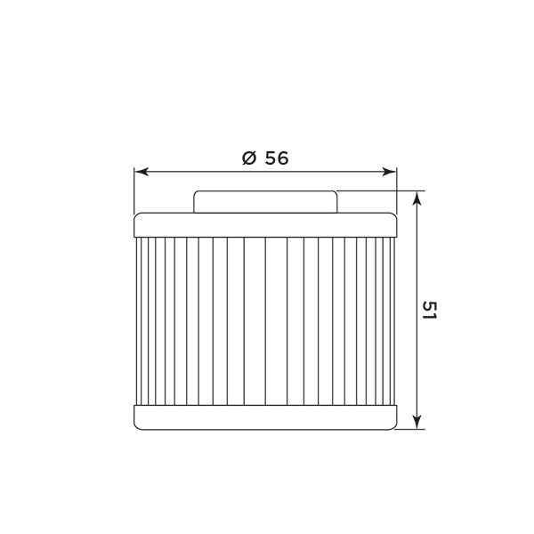 Filtro aceite Meiwa MV Augusta 675/800