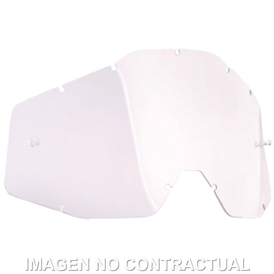 FMF POWERBOMB/POWERCORE REPLACEMENT - SHEET CLEAR LENS