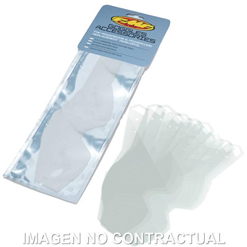 FMF POWERBOMB/POWERCORE YOUTH (JUNIOR) STANDARD TEAR-OFFS 2