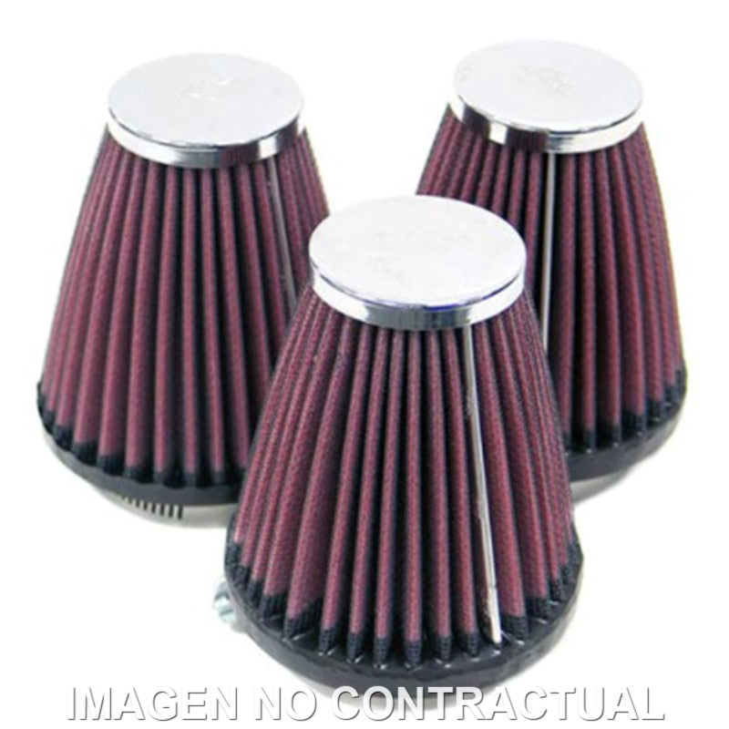 Filtro Potencia K&N Universal D. INT. 70 MM OVALADO