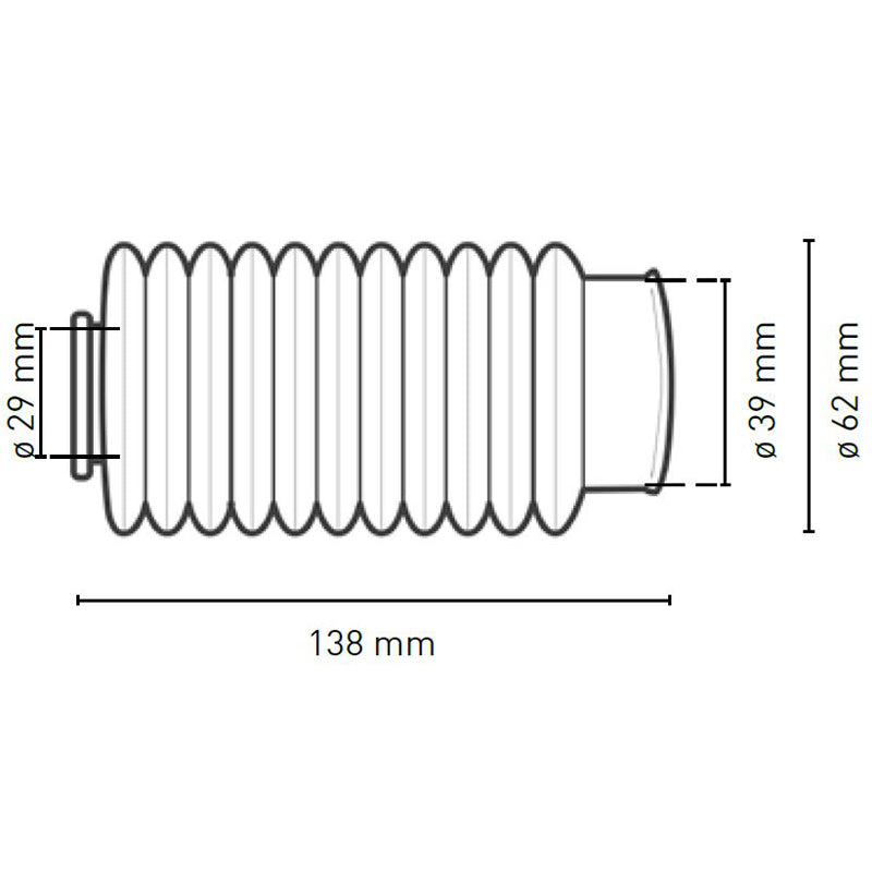 Fuelle Circuit 11 Dientes Negro