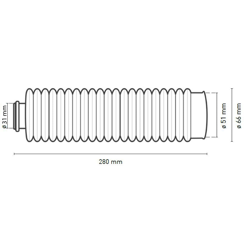 Fuelle Circuit 21 Dientes Negro