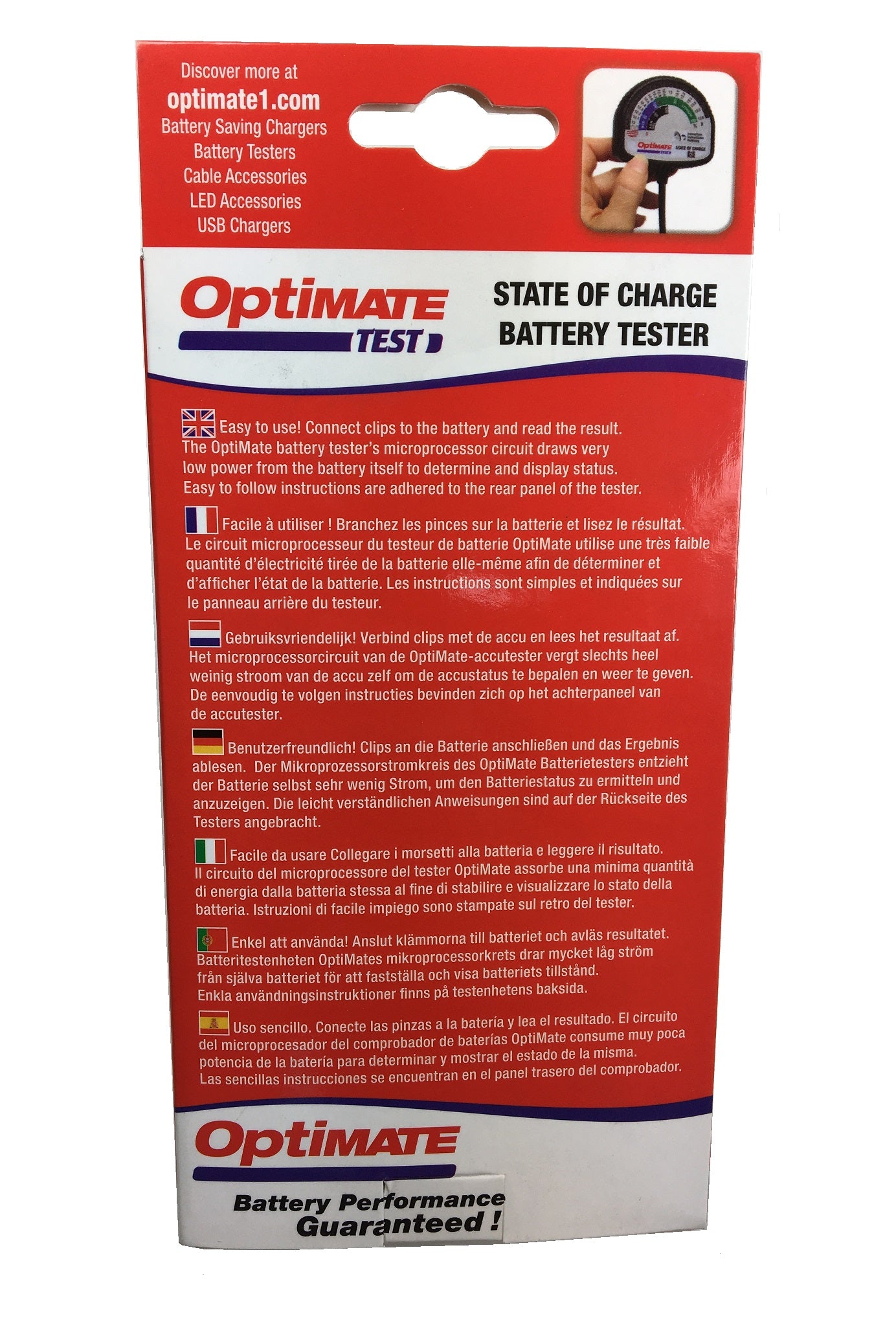 Tester Optimate Universal TS-126-N