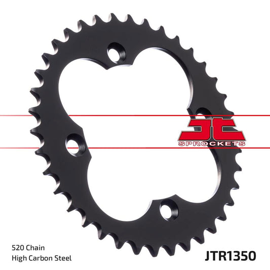 Corona JT SProckets Aluminio JTA1350.39BLK