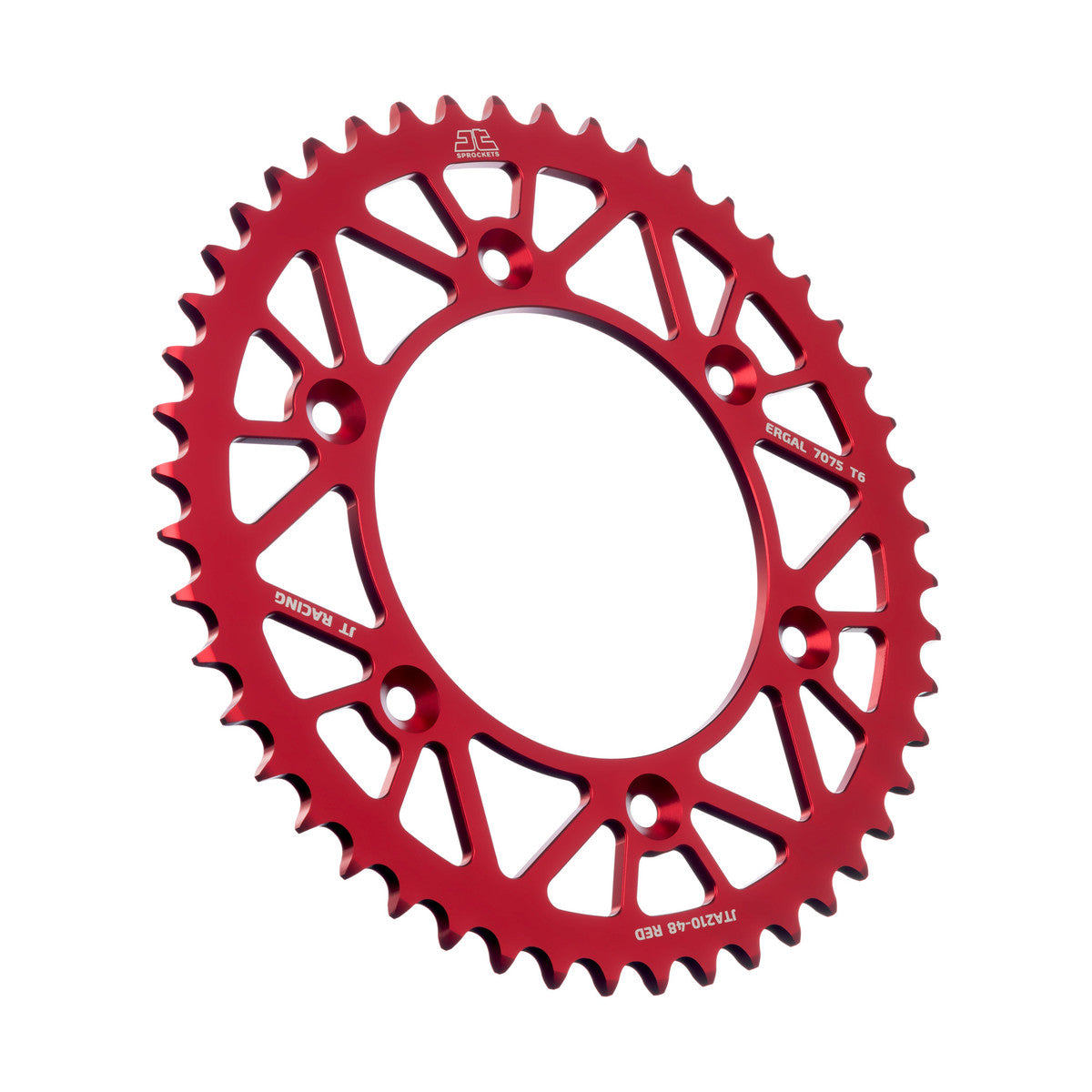 Corona JT SProckets Aluminio JTA210.48RED