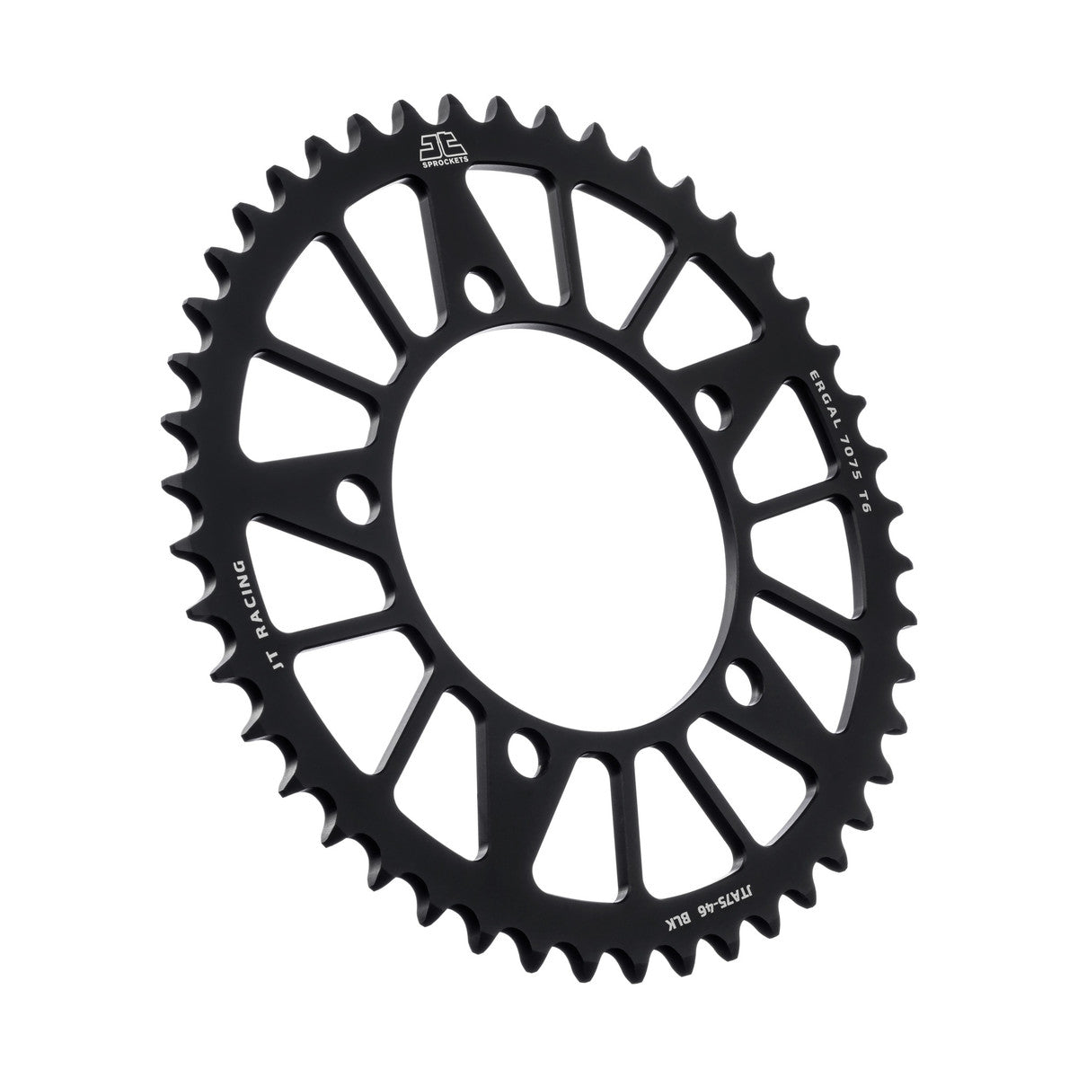 Corona JT SProckets Aluminio JTA75.46BLK