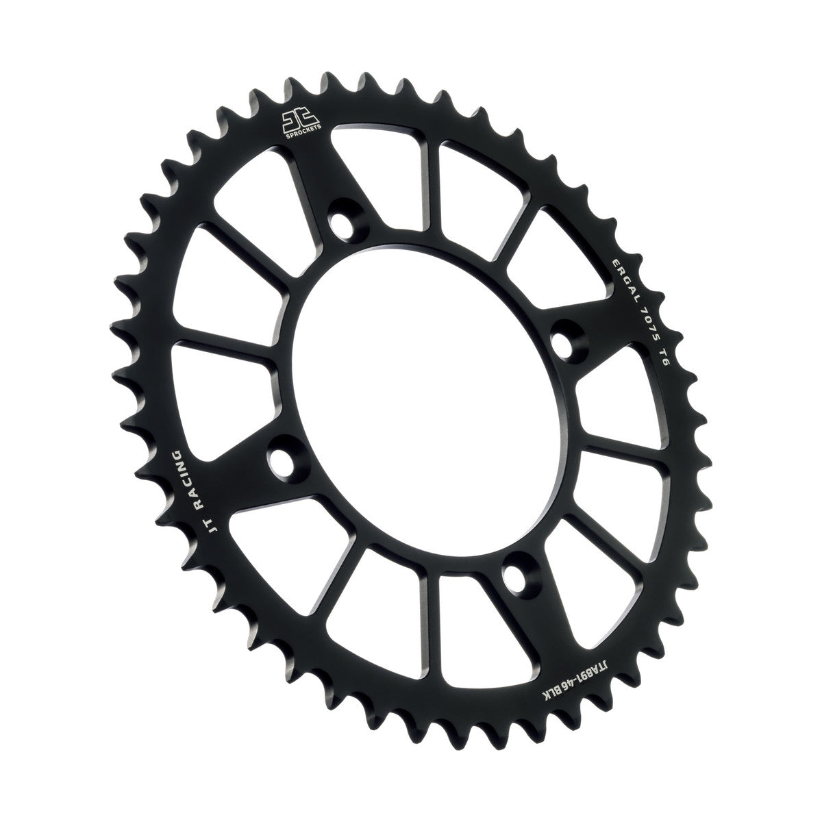 Corona JT SProckets Aluminio JTA891.46BLK