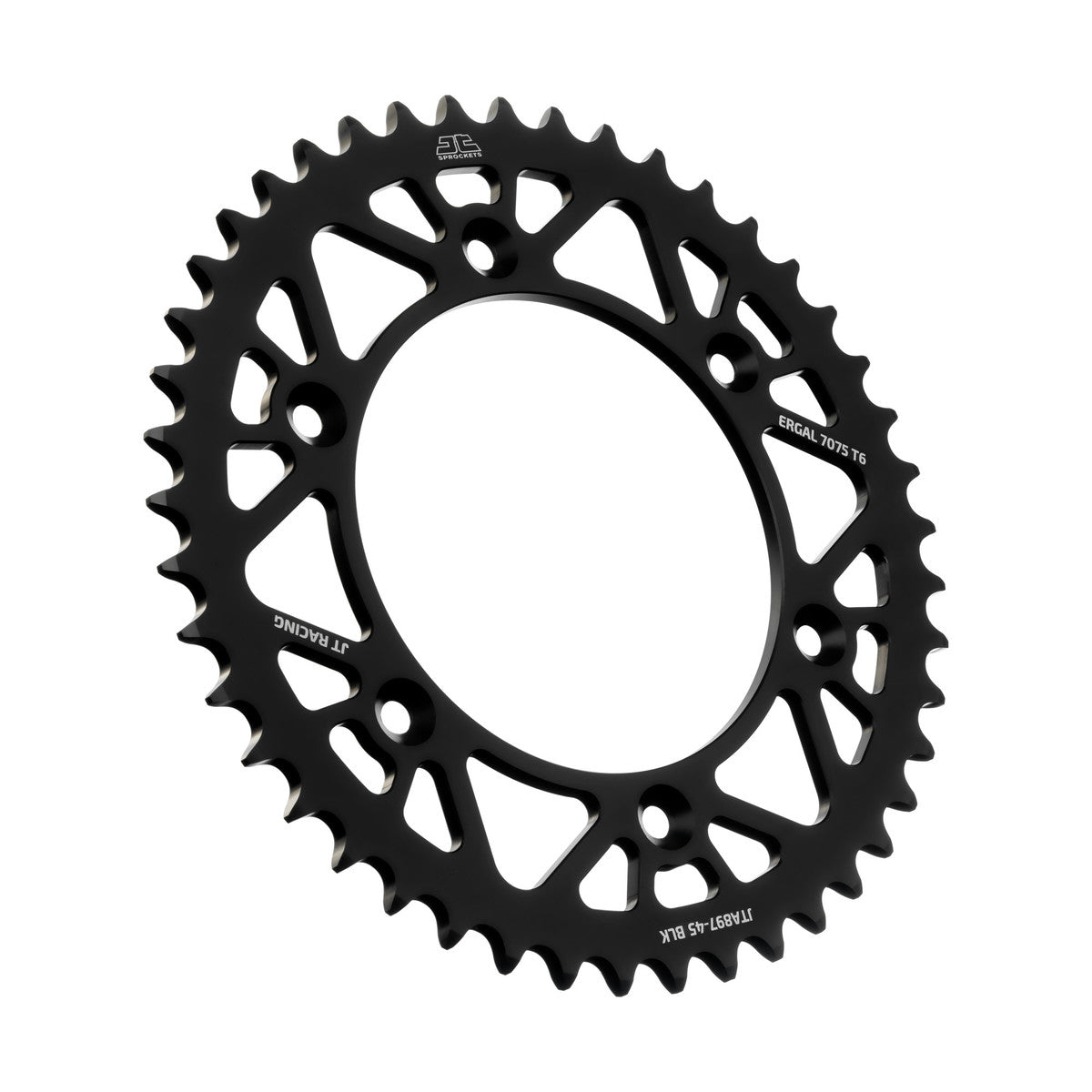 Corona JT SProckets Aluminio JTA897.45BLK
