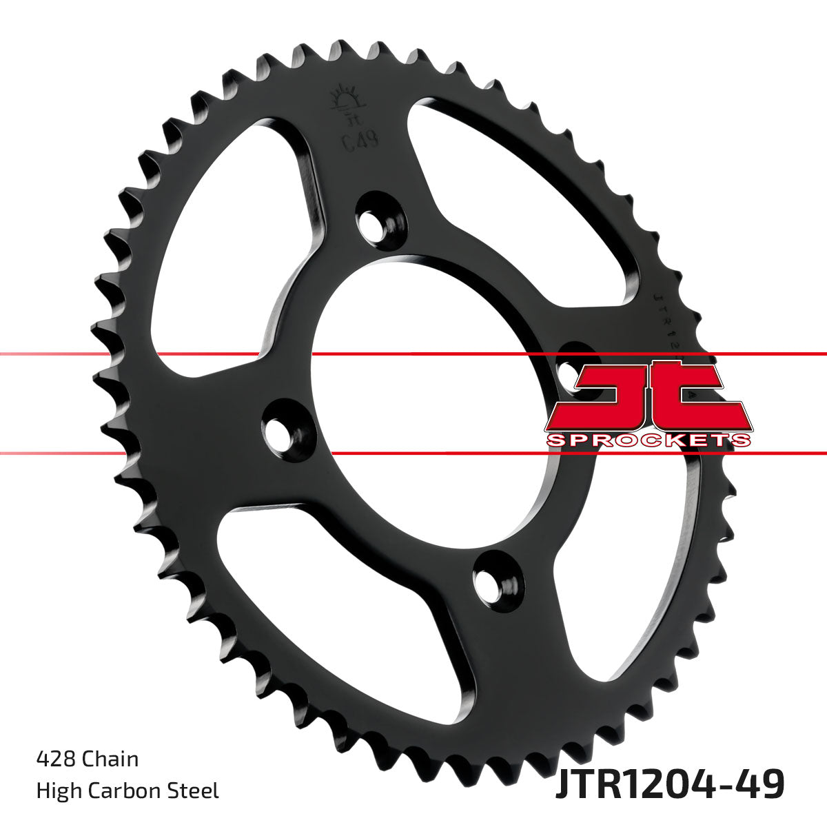 Corona JT Sprockets Acero JTR1204.49