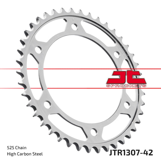 Corona JT Sprockets Acero JTR1307.42ZBK
