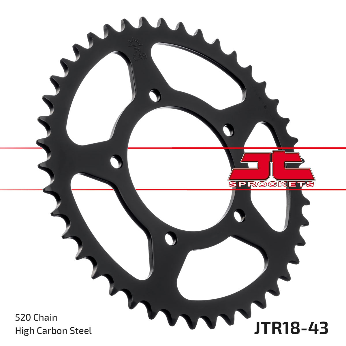Corona JT Sprockets Acero JTR18.43