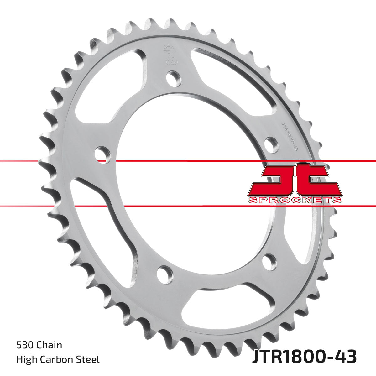 Corona JT Sprockets Acero JTR1800.43