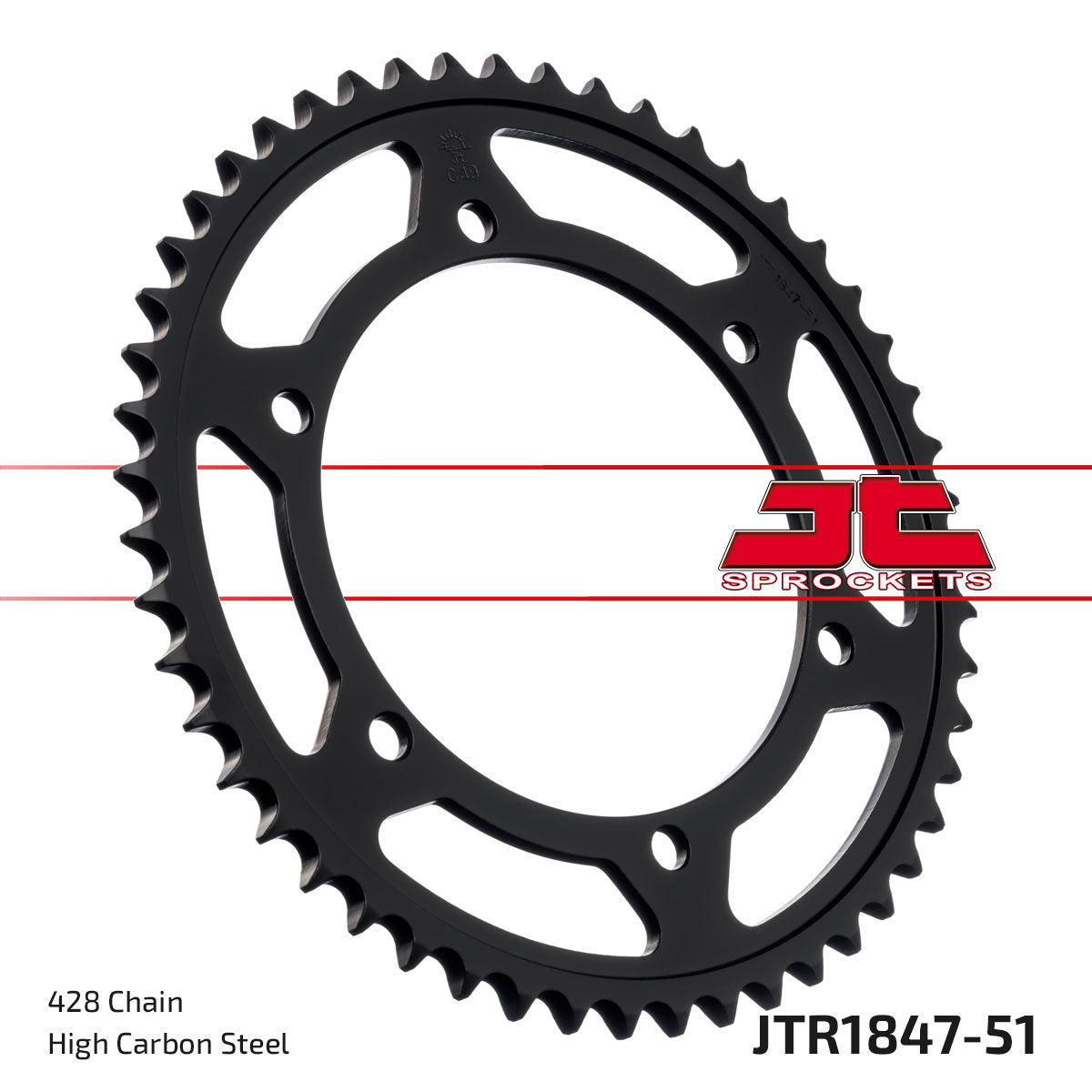 Corona JT Sprockets Acero JTR1847.51