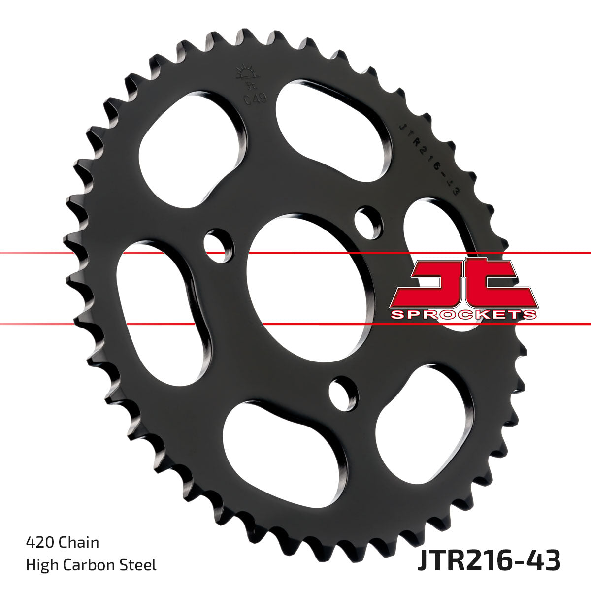 Corona JT Sprockets Acero JTR216.43