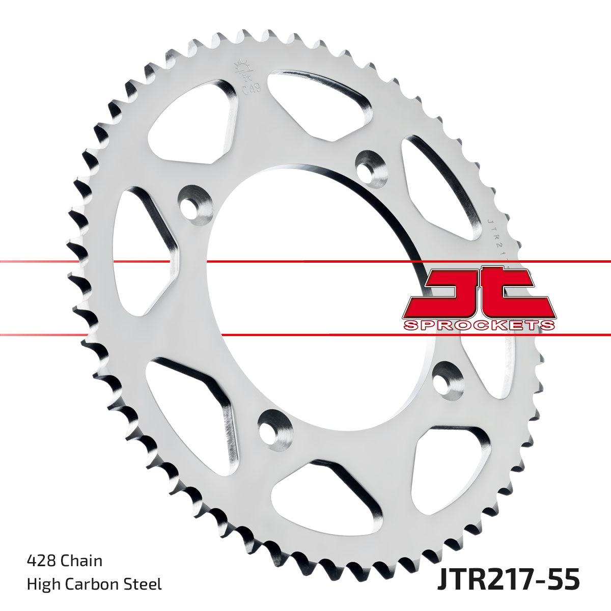 Corona JT Sprockets Acero JTR217.55