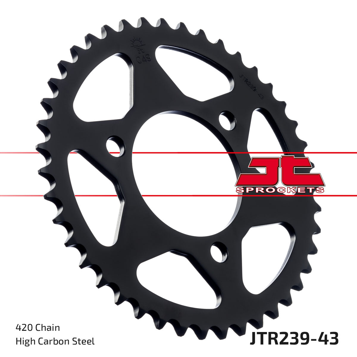 Corona JT Sprockets Acero JTR239.43